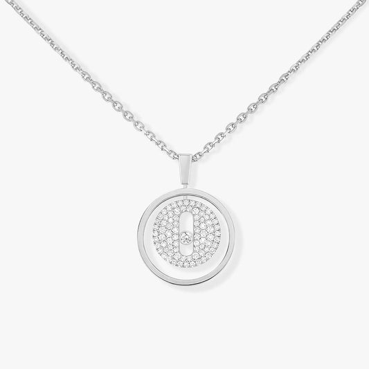 [AuraJewelry]LUCKY MOVER PM PAVED NECKLACE