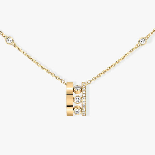 [AuraJewelry]CHAIN MOVE ROMANE PEDAND NECKLACE