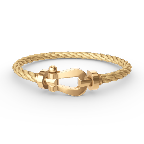 ¡®AuraJewelry¡¯FORCE LARGE HORSESHOE NO DIAMOND BRACELET GOLD