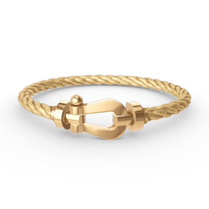 ¡®AuraJewelry¡¯FORCE LARGE HORSESHOE NO DIAMOND BRACELET GOLD