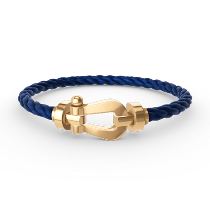 ¡®AuraJewelry¡¯FORCE LARGE HORSESHOE NO DIAMOND BRACELET GOLD
