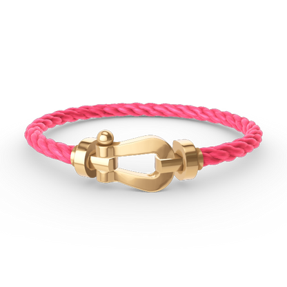 ¡®AuraJewelry¡¯FORCE LARGE HORSESHOE NO DIAMOND BRACELET GOLD