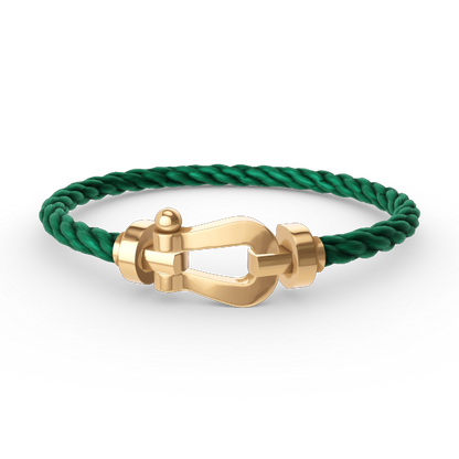 ¡®AuraJewelry¡¯FORCE LARGE HORSESHOE NO DIAMOND BRACELET GOLD