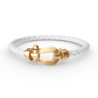 ¡®AuraJewelry¡¯FORCE LARGE HORSESHOE NO DIAMOND BRACELET GOLD