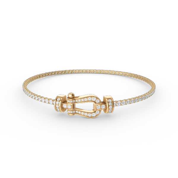 ¡®AuraJewelry¡¯FORCE  HORSESHOE  DIAMOND TENNIS BRACELET