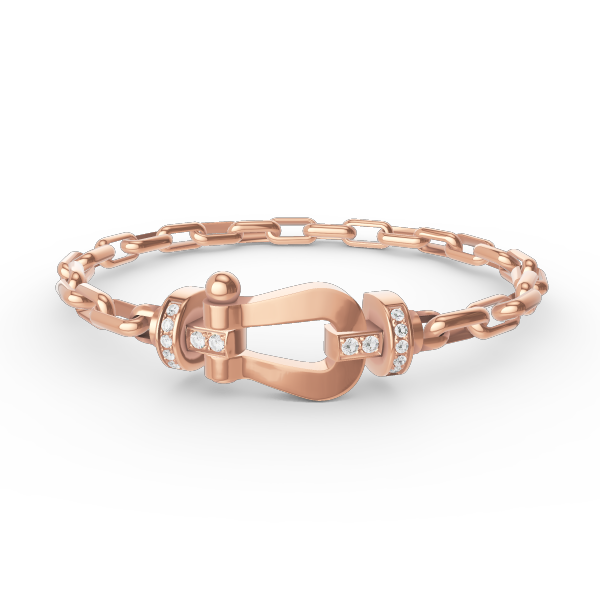 ¡®AuraJewelry¡¯FORCE LARGE HORSESHOE CLASP  METAL BRACELET