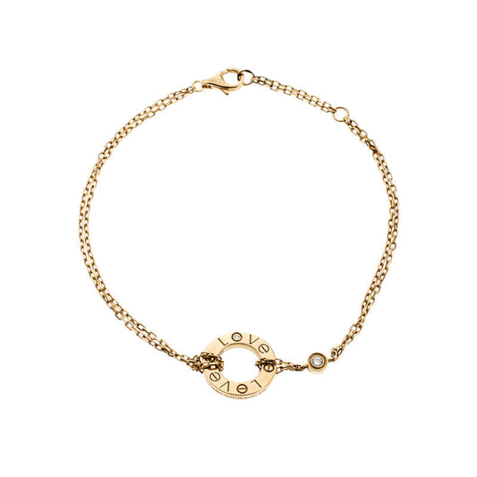 ¡®AuraJewelry¡¯LOVE BRACELET 2 DIAMOND