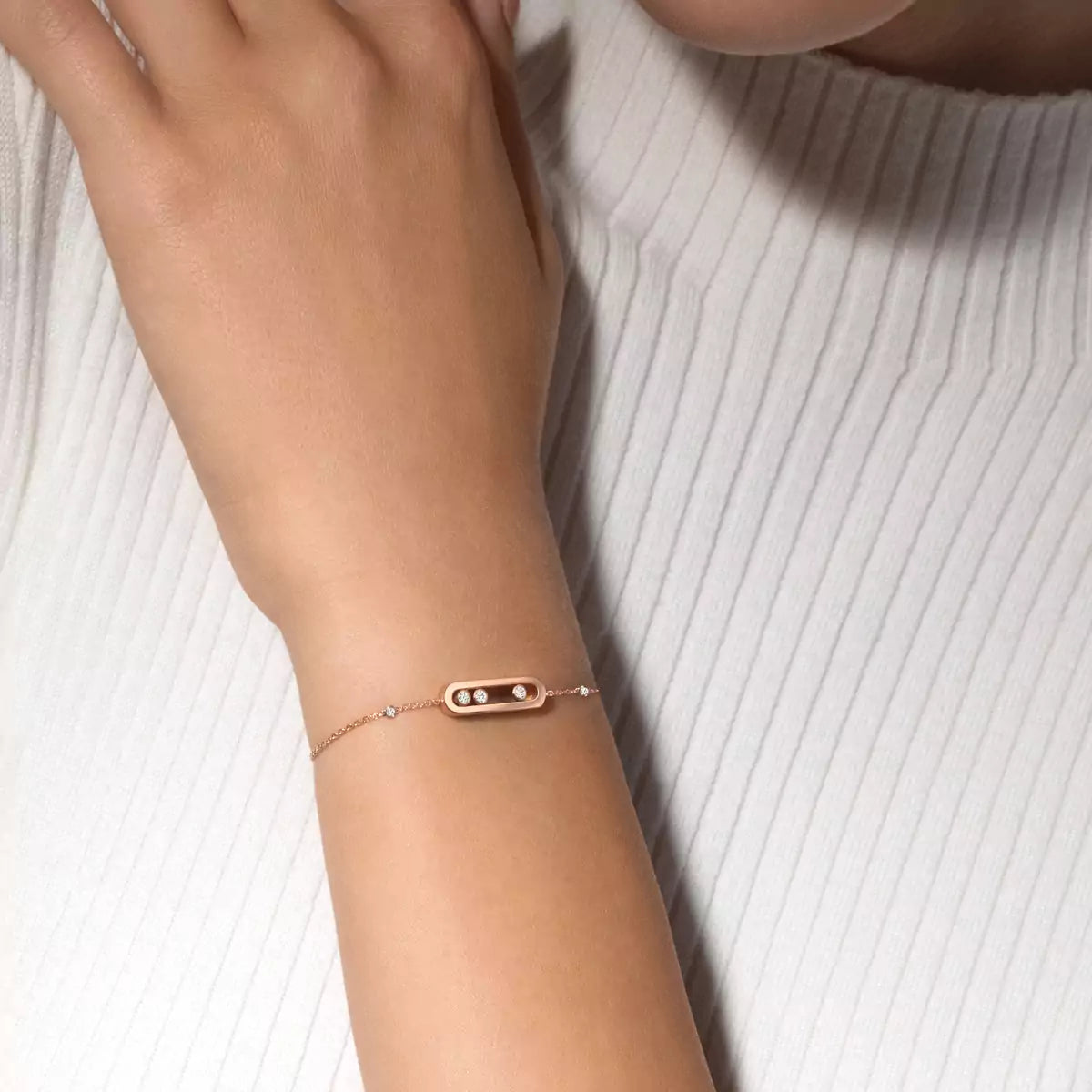[AuraJewelry]Baby Move Diamond Bracelet