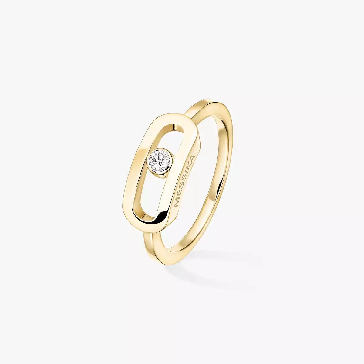[AuraJewelry]Move Uno Diamond Ring in Gold