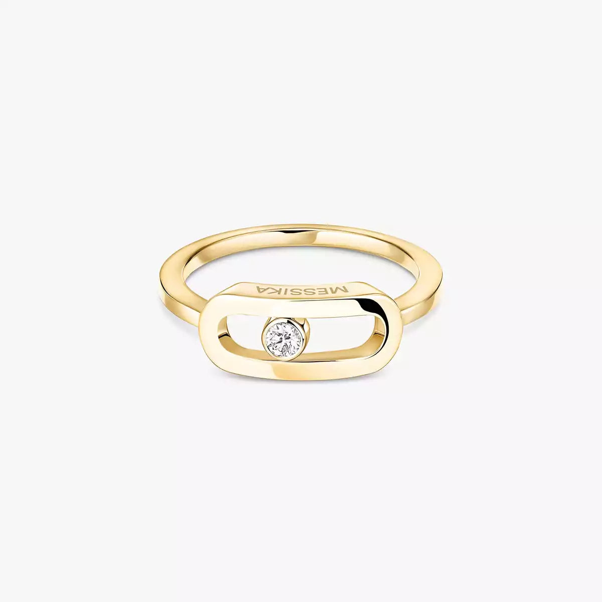 [AuraJewelry]Move Uno Diamond Ring in Gold