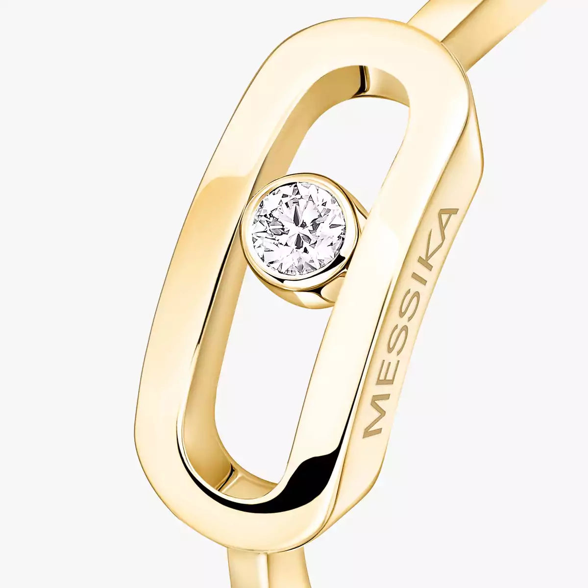 [AuraJewelry]Move Uno Diamond Ring in Gold