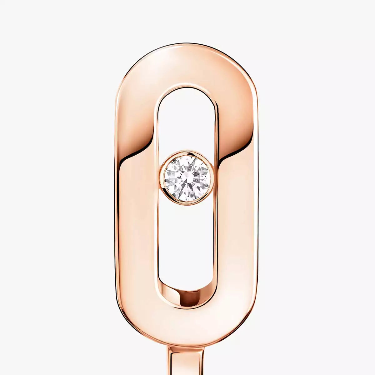[AuraJewelry]Diamond Mini Hoop Earrings Move Classique