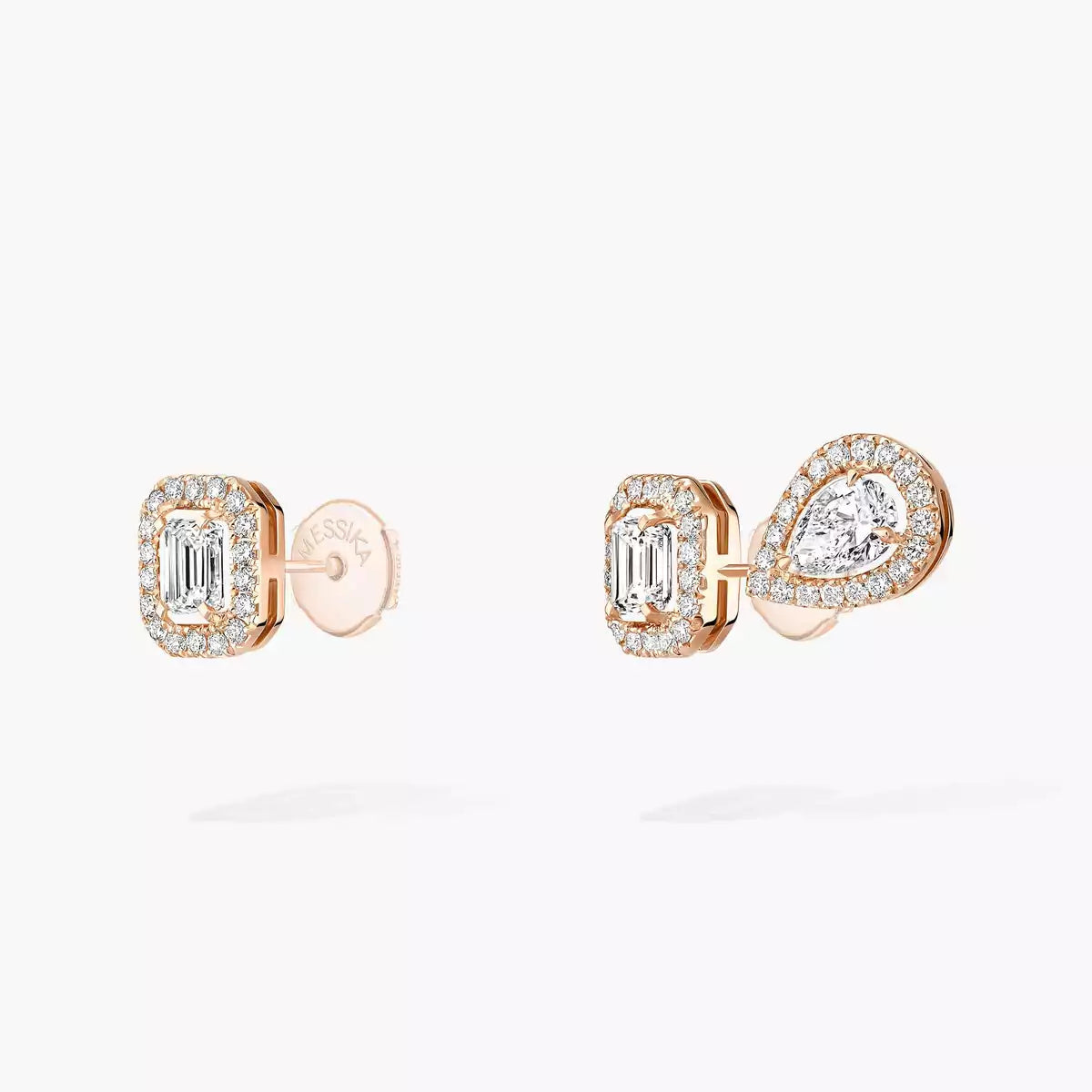 [AuraJewelry]Diamond Earrings 0,10ct My Twin 1+2