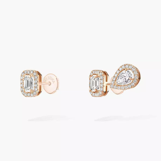 [AuraJewelry]Diamond Earrings 0,10ct My Twin 1+2