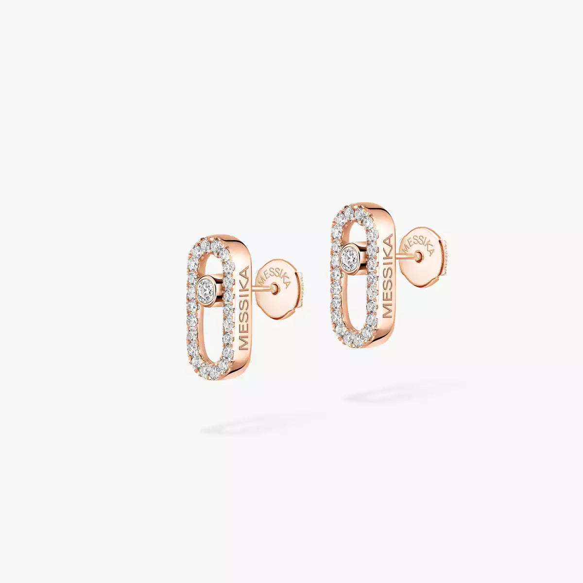 [AuraJewelry]Move Uno Diamond Earrings