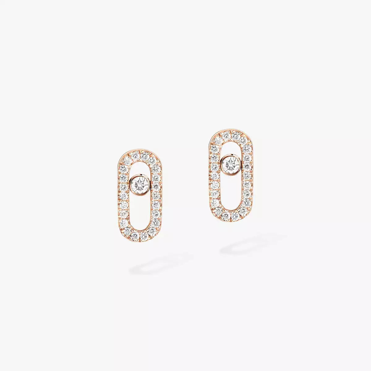 [AuraJewelry]Move Uno Diamond Earrings
