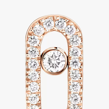 [AuraJewelry]Move Uno Diamond Earrings