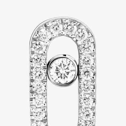 [AuraJewelry]Move Uno Diamond Earrings