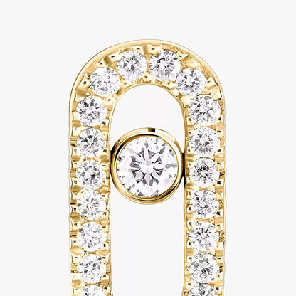 [AuraJewelry]Move Uno Diamond Earrings