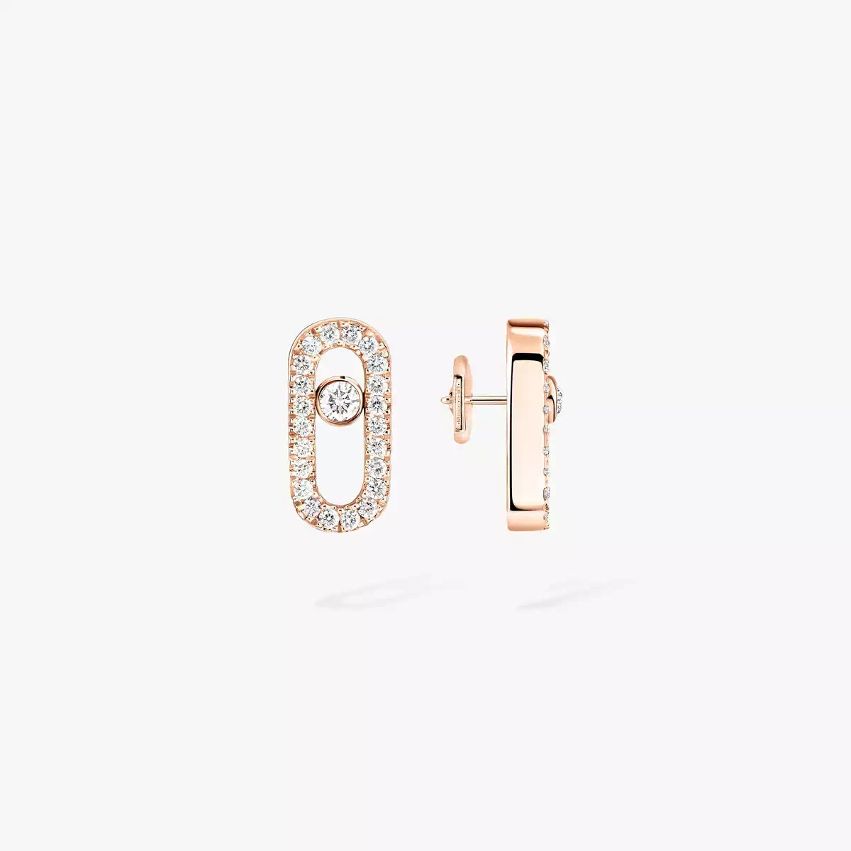[AuraJewelry]Move Uno Diamond Earrings