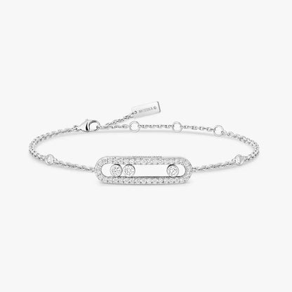 [AuraJewelry]Pavé Baby Move Diamond Bracelet