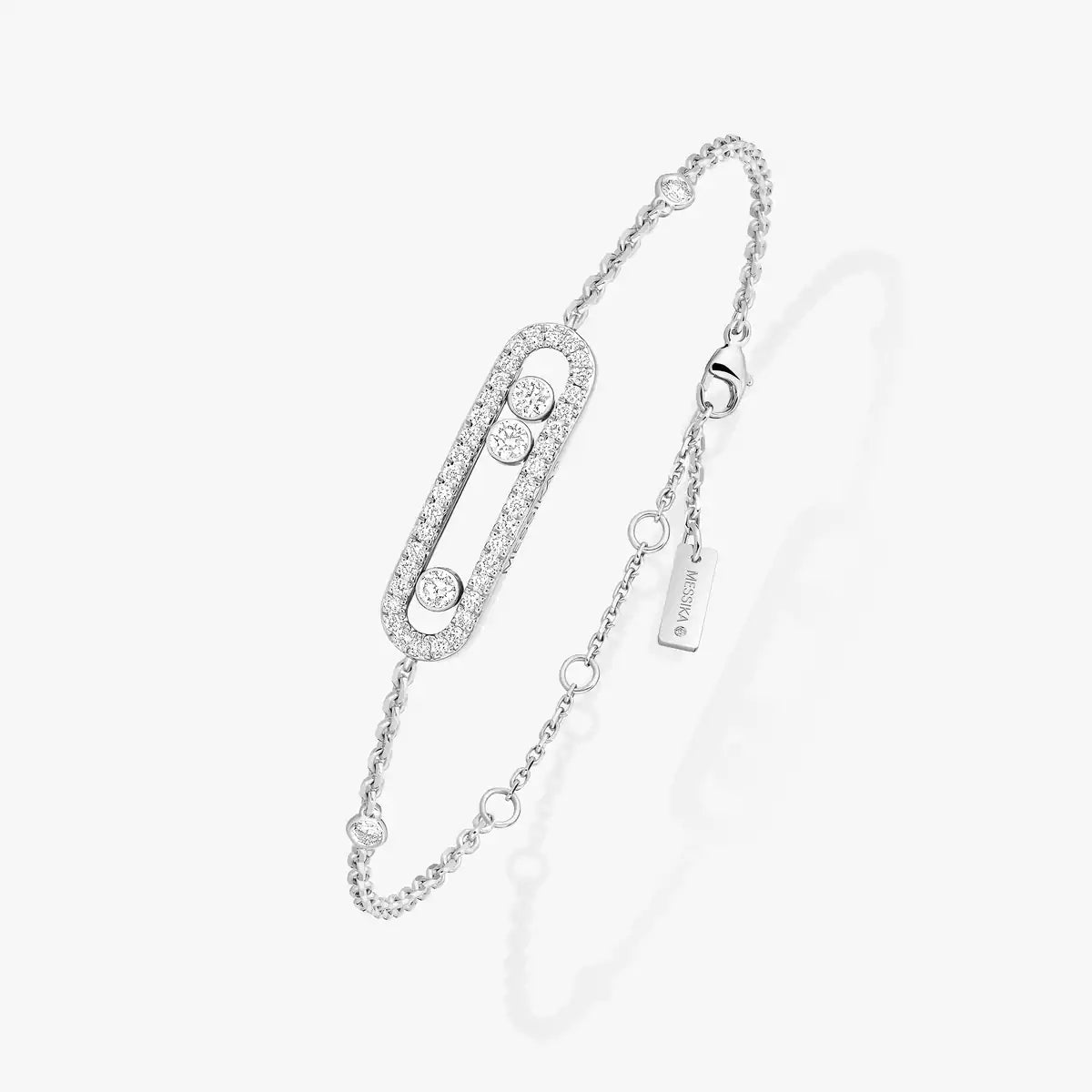 [AuraJewelry]Pavé Baby Move Diamond Bracelet