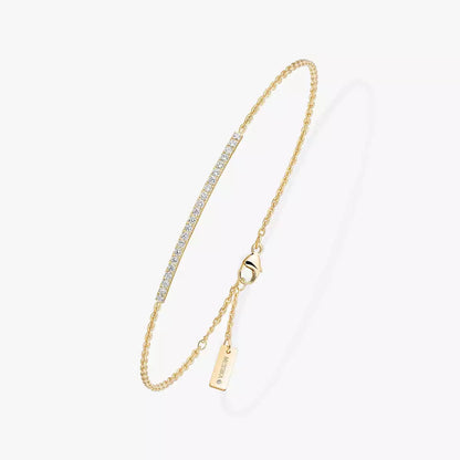 [AuraJewelry]Diamond Thin Bangle 0.15ct My Twin Toi & Moi