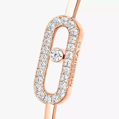[AuraJewelry]Move Uno pavé flex bangle medium