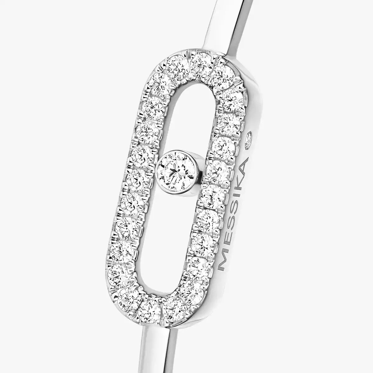 [AuraJewelry]Move Uno pavé flex bangle medium