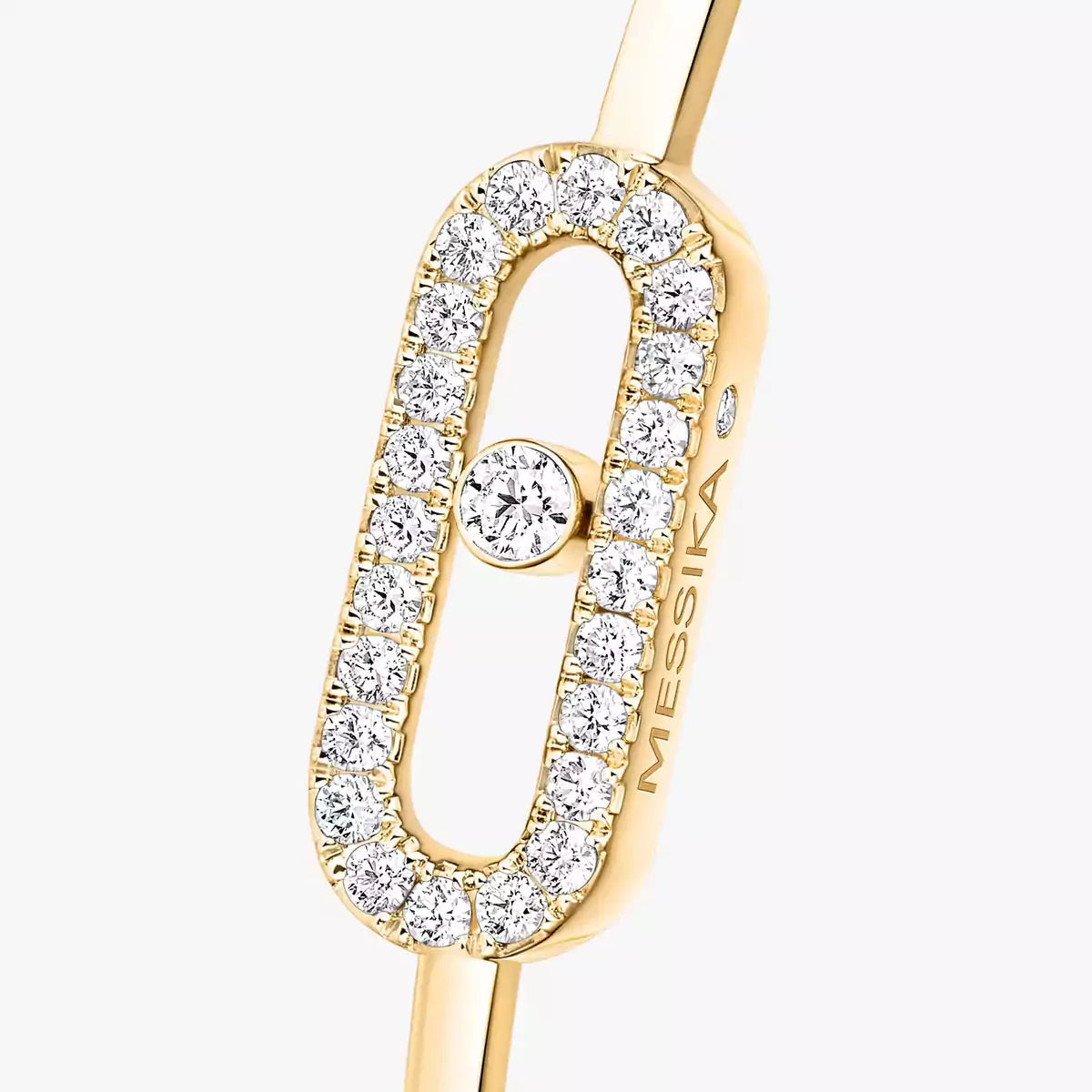 [AuraJewelry]Move Uno pavé flex bangle medium
