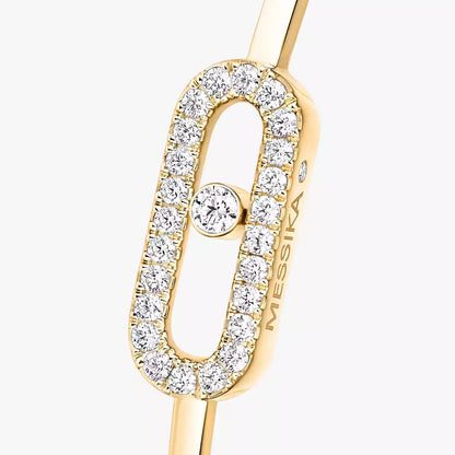 [AuraJewelry]Move Uno pavé flex bangle medium