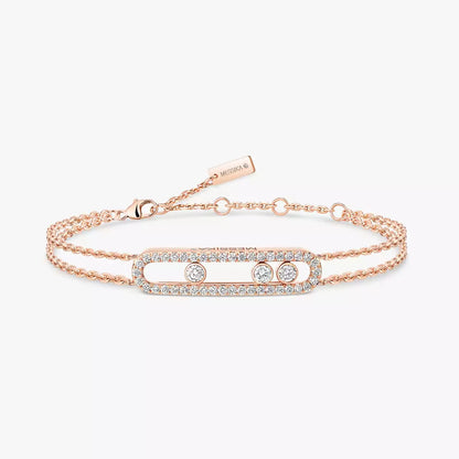 [AuraJewelry] Move Classique pavé bracelet