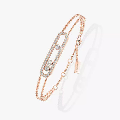 [AuraJewelry] Move Classique pavé bracelet