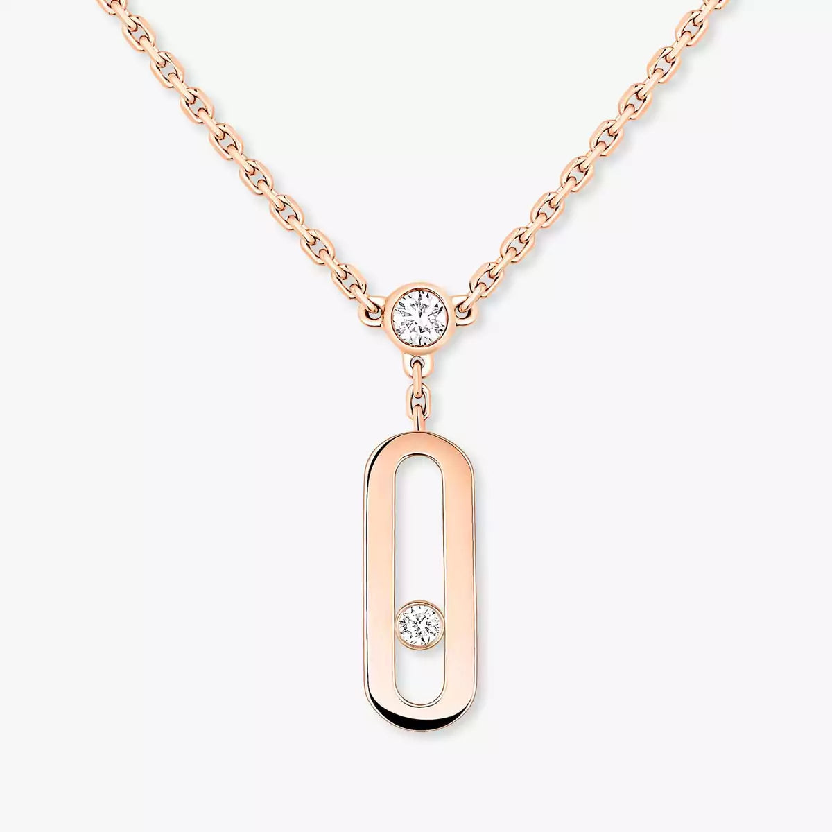 [AuraJewelry] Move Uno Diamond Necklace