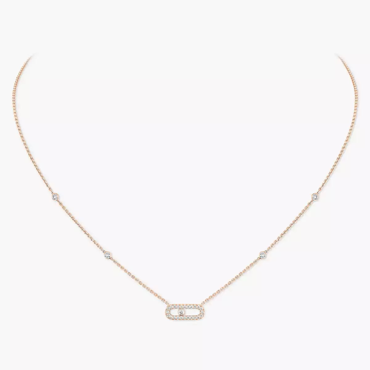 [AuraJewelry]Diamond Necklace Move Uno