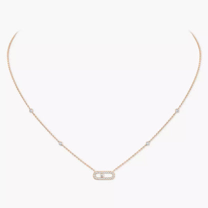 [AuraJewelry]Diamond Necklace Move Uno