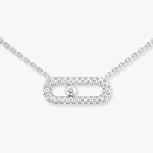 [AuraJewelry]Diamond Necklace Move Uno