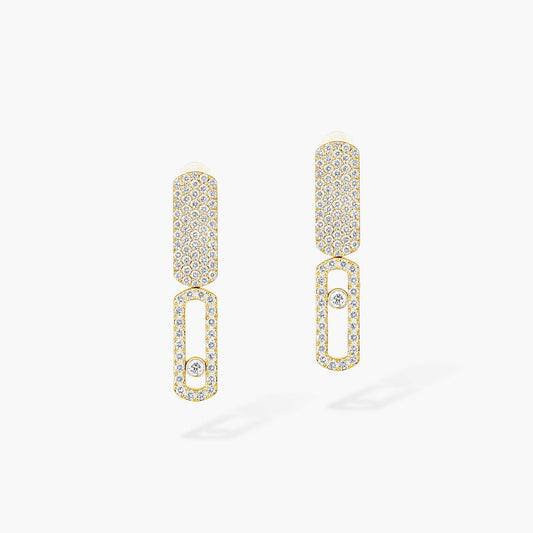[AuraJewelry]Imperial Move SM Diamond Earrings