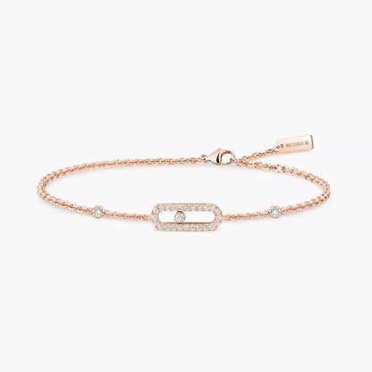 [AuraJewelry]Move Uno Diamond Bracelet