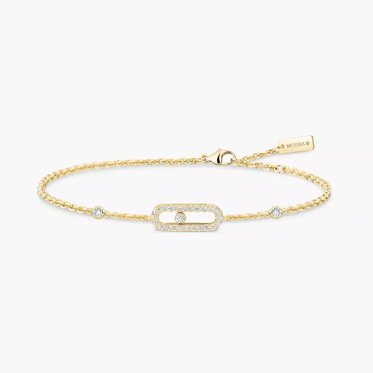 [AuraJewelry]Move Uno Diamond Bracelet