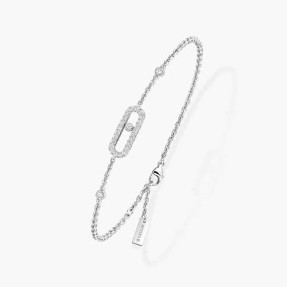 [AuraJewelry]Move Uno Diamond Bracelet