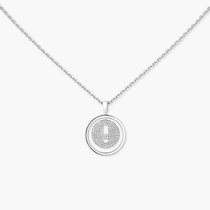 [AuraJewelry] Lucky Move Diamond Necklace