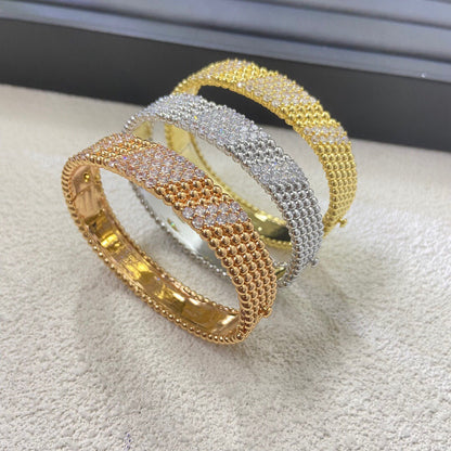 [AuraJewelry]  FIVE-ROW DIAMOND BRACELET
