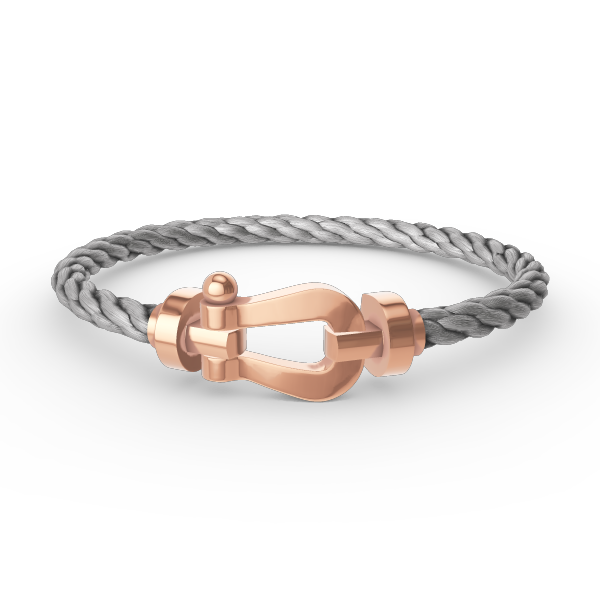 ¡®AuraJewelry¡¯FORCE LARGE HORSESHOE NO DIAMOND BRACELET ROSE GOLD