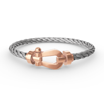 ¡®AuraJewelry¡¯FORCE LARGE HORSESHOE NO DIAMOND BRACELET ROSE GOLD