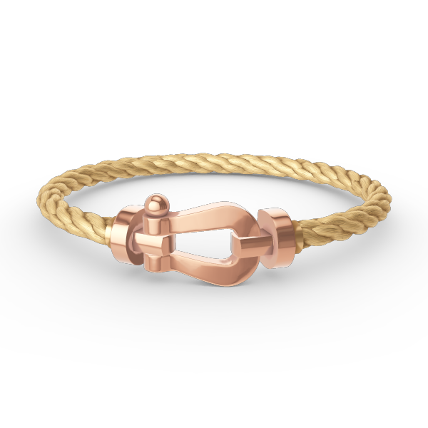 ¡®AuraJewelry¡¯FORCE LARGE HORSESHOE NO DIAMOND BRACELET ROSE GOLD