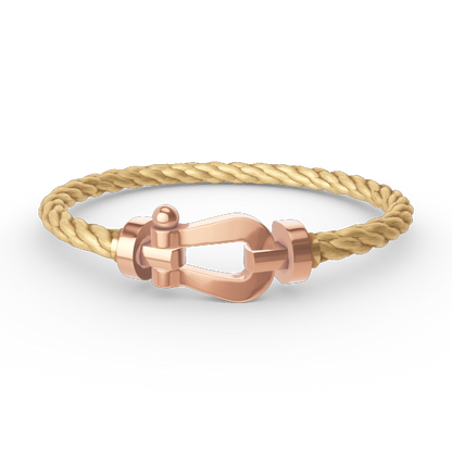 ¡®AuraJewelry¡¯FORCE LARGE HORSESHOE NO DIAMOND BRACELET ROSE GOLD