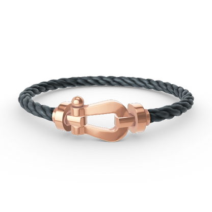 ¡®AuraJewelry¡¯FORCE LARGE HORSESHOE NO DIAMOND BRACELET ROSE GOLD