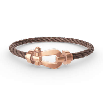 ¡®AuraJewelry¡¯FORCE LARGE HORSESHOE NO DIAMOND BRACELET ROSE GOLD