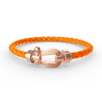 ¡®AuraJewelry¡¯FORCE LARGE HORSESHOE NO DIAMOND BRACELET ROSE GOLD